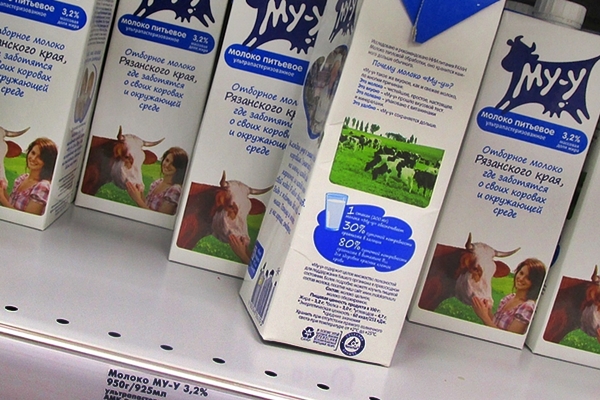 Производство молока в Рязансокй области выросло более чем на 7%